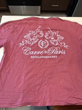 Carré Men’s Short Sleeve Tee in Dusty Rose